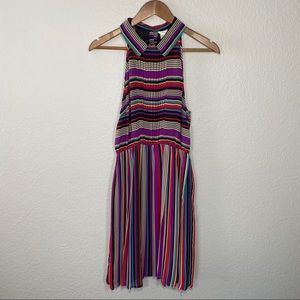 Forever 21‎ | High Neck Stripped Dress